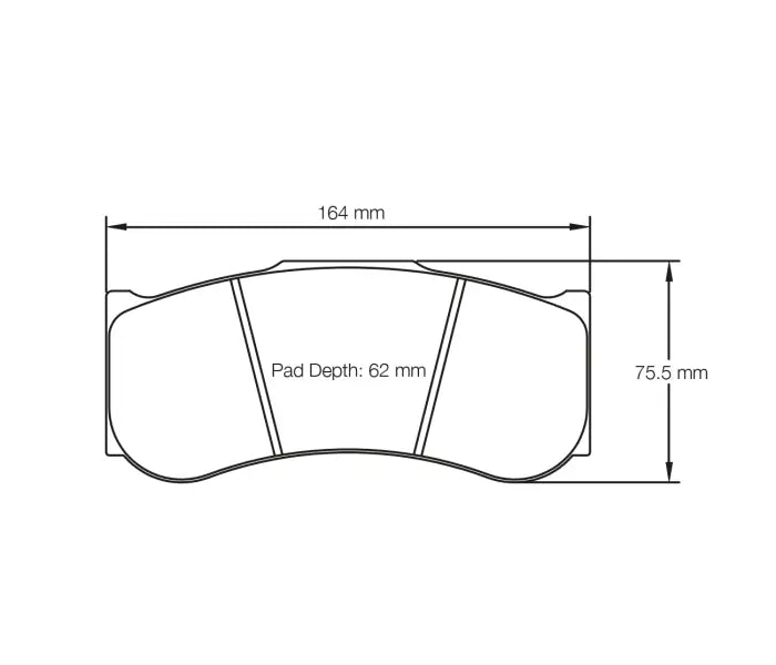 Pagid S2019L1EB01 Brake Pad S2019 RSL 1E (bedded)