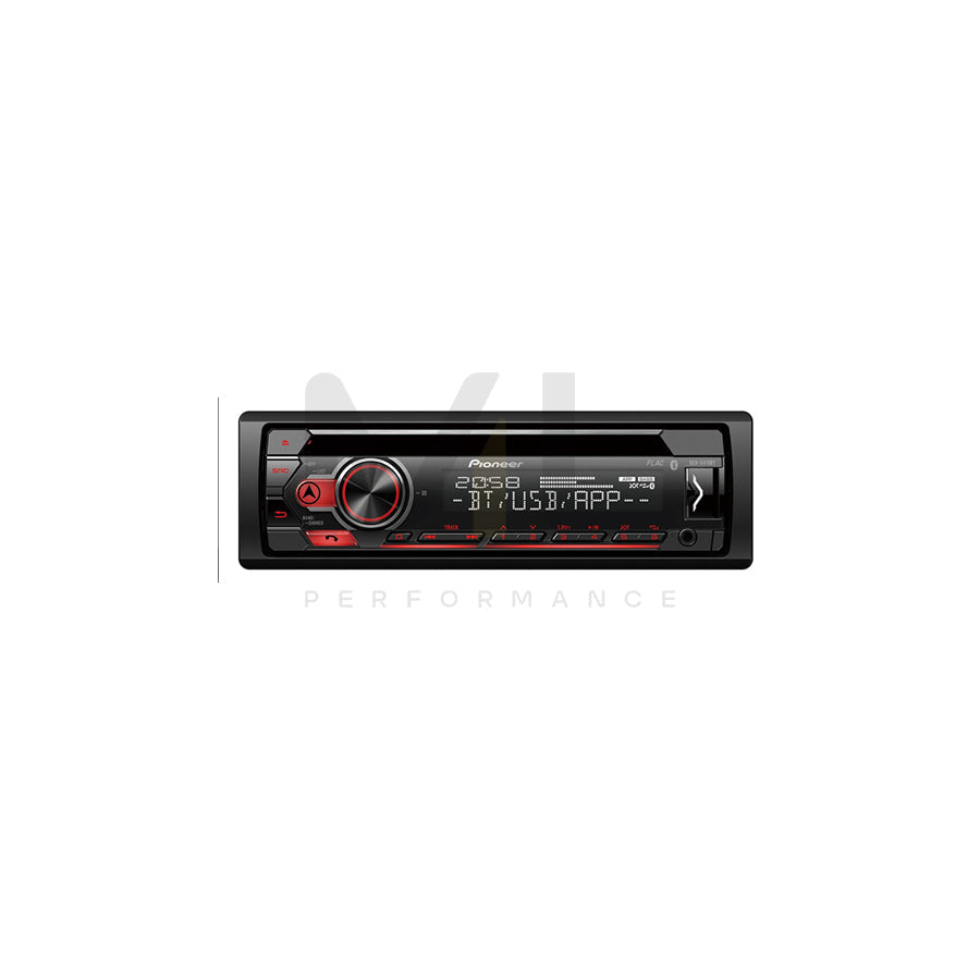 PIONEER DEH-S410BT Car stereo CD/USB, 1 DIN, Android, Made for iPod/iPhone, AAC, MP3, WAV, WMA