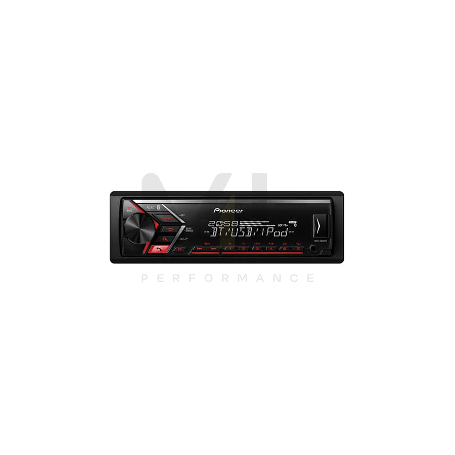 PIONEER MVH-S300BT Car stereo 1 DIN, 12V, FLAC, MP3, WAV, WMA