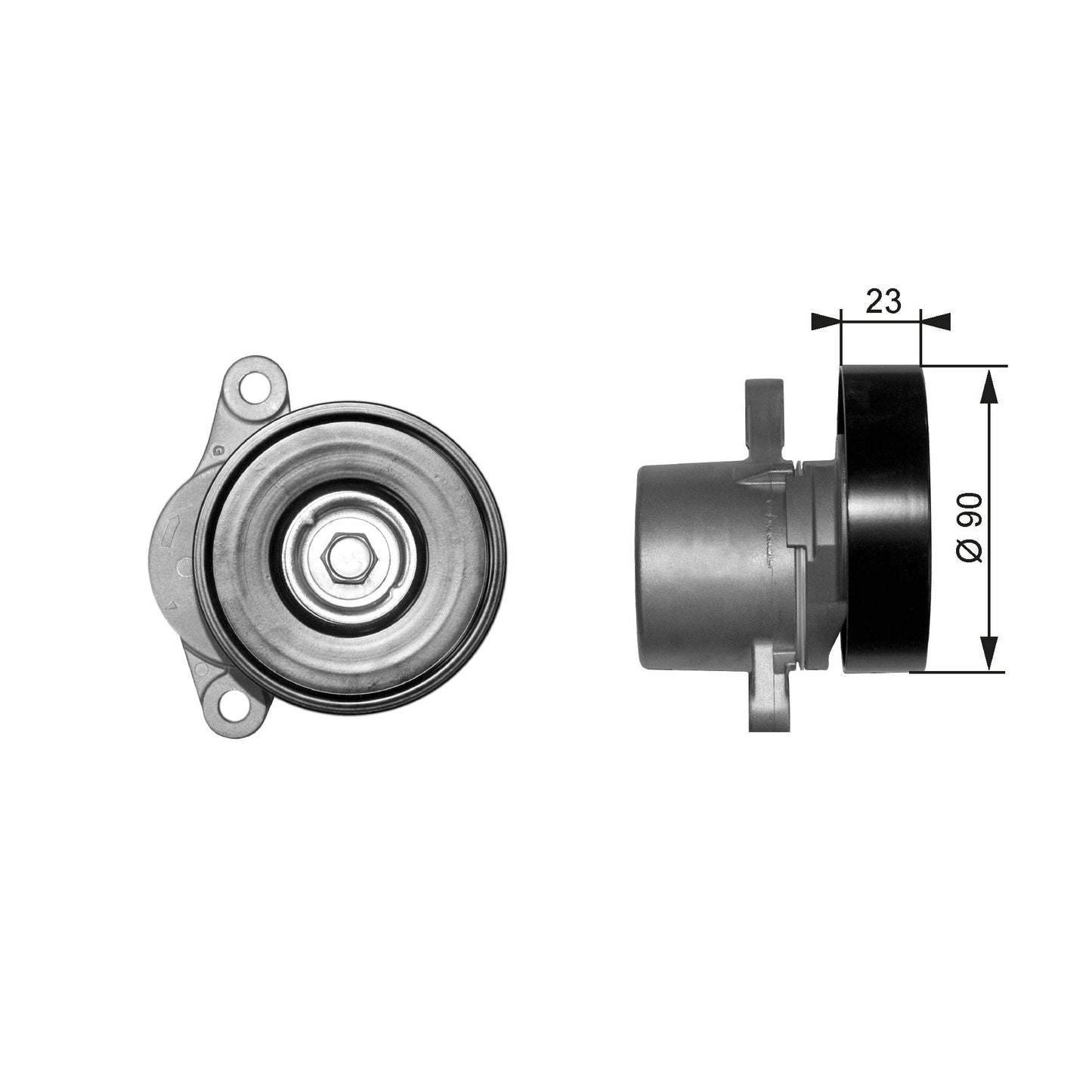 GATES GATT38156 V-Ribbed Belt Tensioner Lever