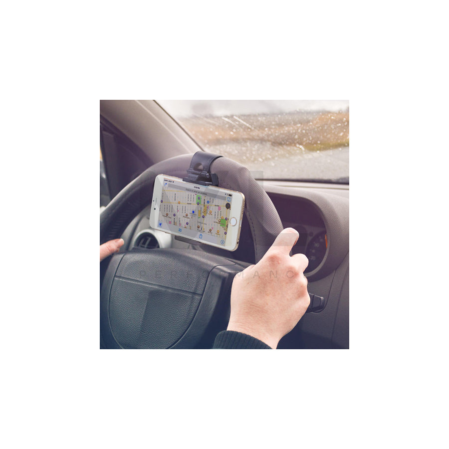 PROMATE EZGrip 8068 Car phone holder 80 mm, steering wheel, universal