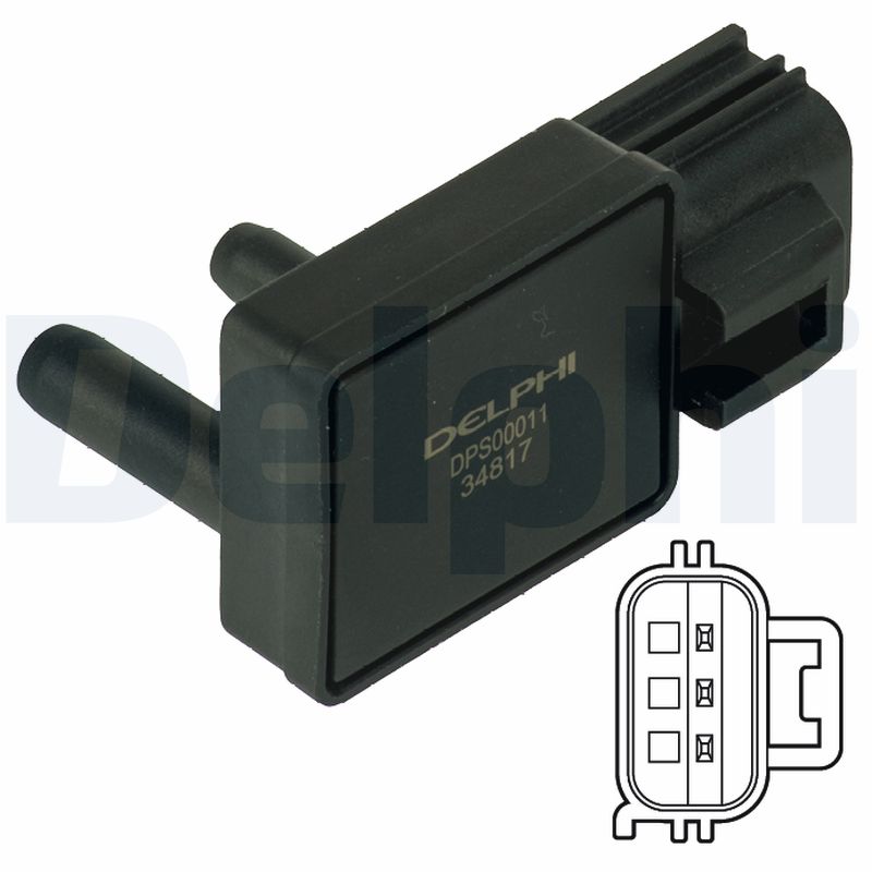 DELPHI PS00011 Exhaust Pressure Sensor