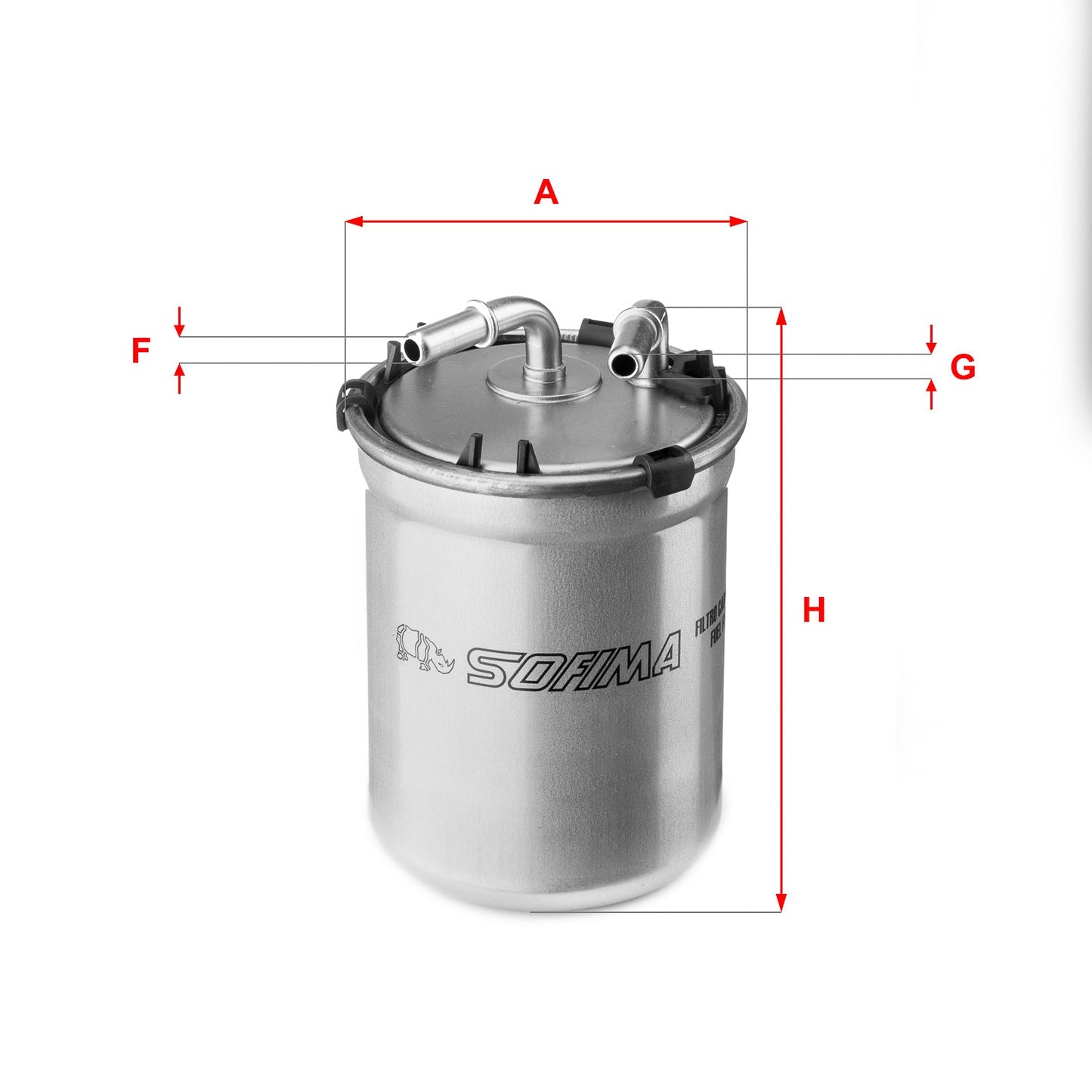 SOFIMA S4106NR Fuel Filter