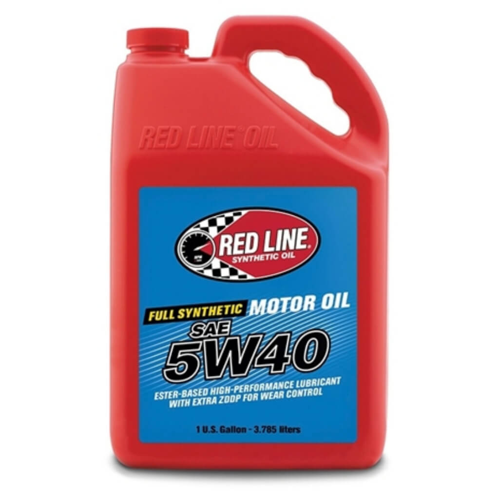RED LINE OIL 15406 HIGH PERFORMANCE MOTOR OIL 5W40 18.93 L (5 GAL)