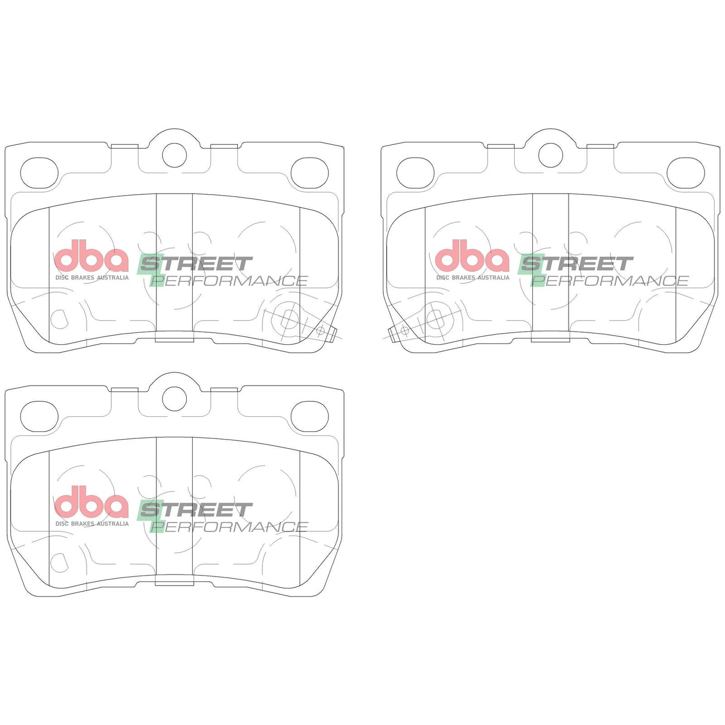 DBA DB1854SP High Performance Brake Pad Set
