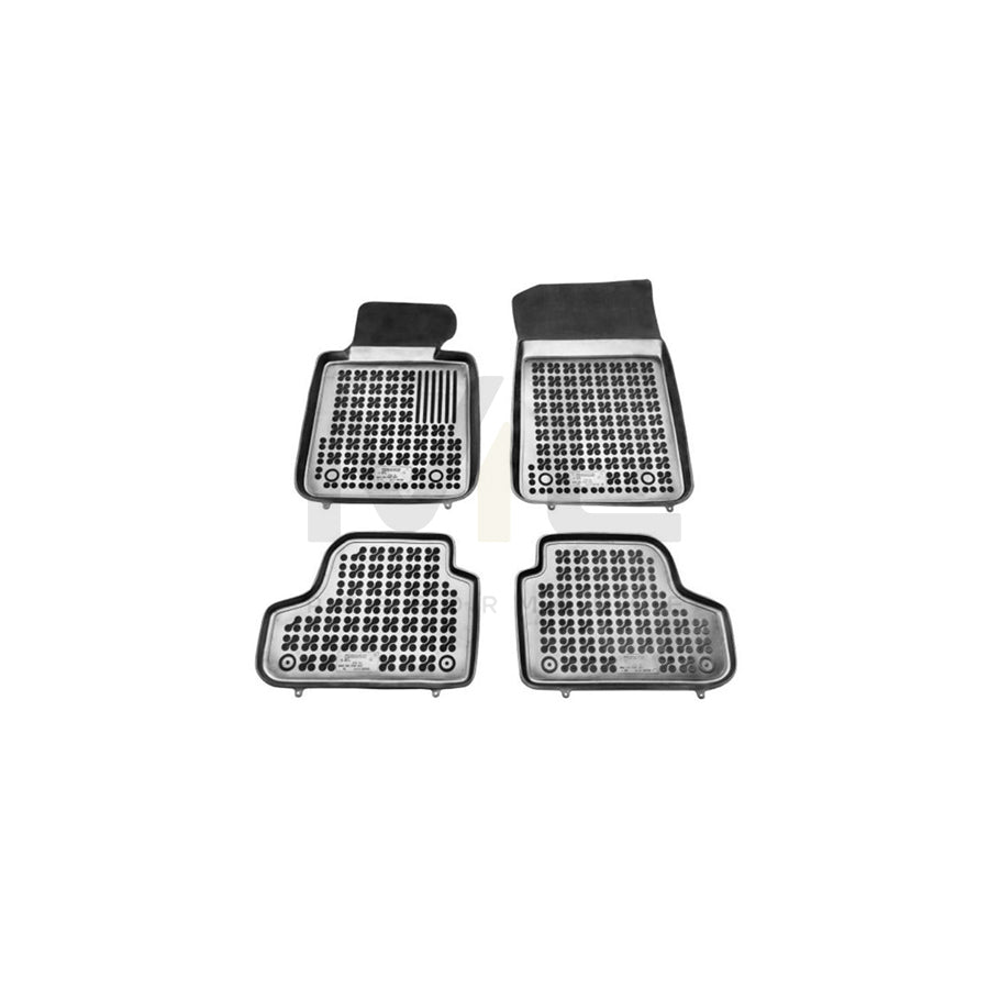 REZAW PLAST 200706 Floor mat set for BMW 3 Convertible (E93) Elastomer, Front, Black