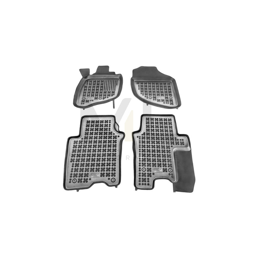 REZAW PLAST 200911 Floor mat set for HONDA City Saloon (GE4) Elastomer, Black