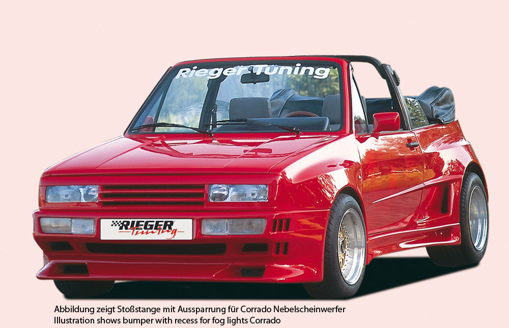 Rieger 00001011 Front Bumper (Also Golf 2 Widebody)