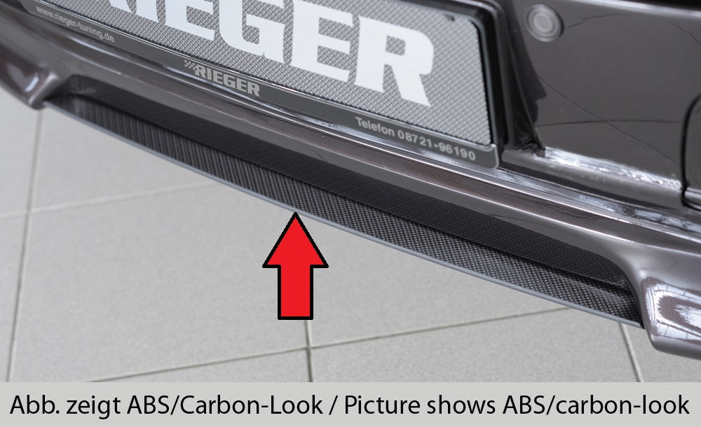Rieger 00059256 Splitter For Front Lip Spoiler 59250