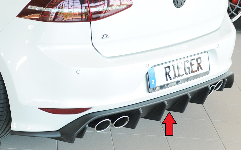 Rieger 00059579 Rear Skirt Insert