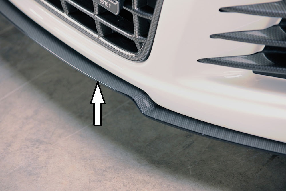 Rieger 00099788 Splitter For Front Bumper 14102/03