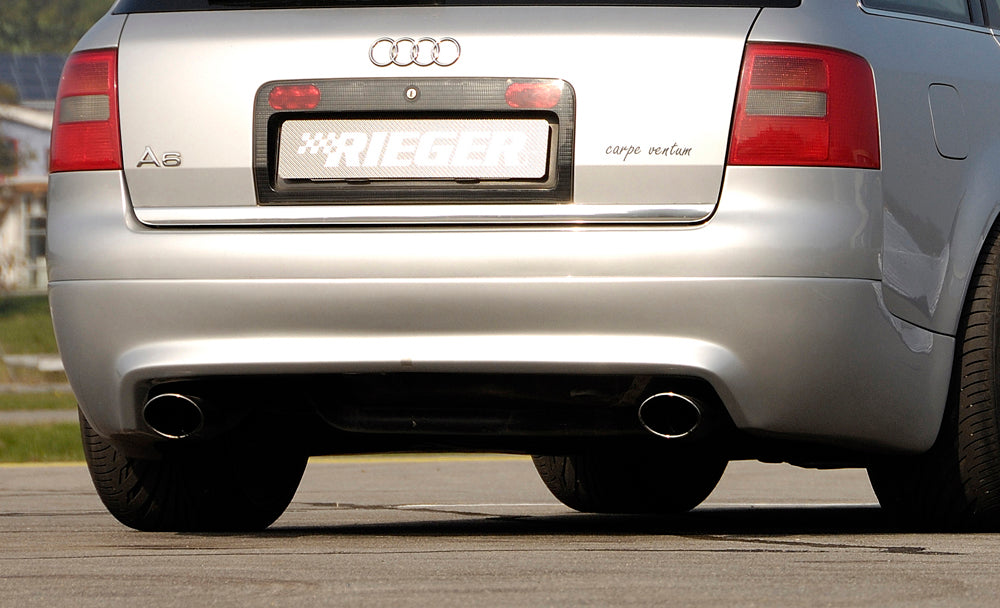 Rieger 00188084 Exhaust Silencer, Right, Left, Shifted Side For Audi A6 (4B) Nur Quattro