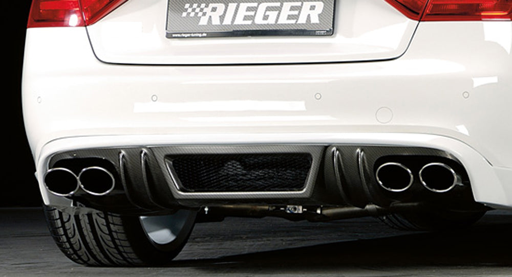 Rieger 00243642 Exhaust Silencer, 4Zyl. Ø 66Mm Anflutung 2,0L Tfsi 132/155Kw (Quattro And Front-Wheel Drive)