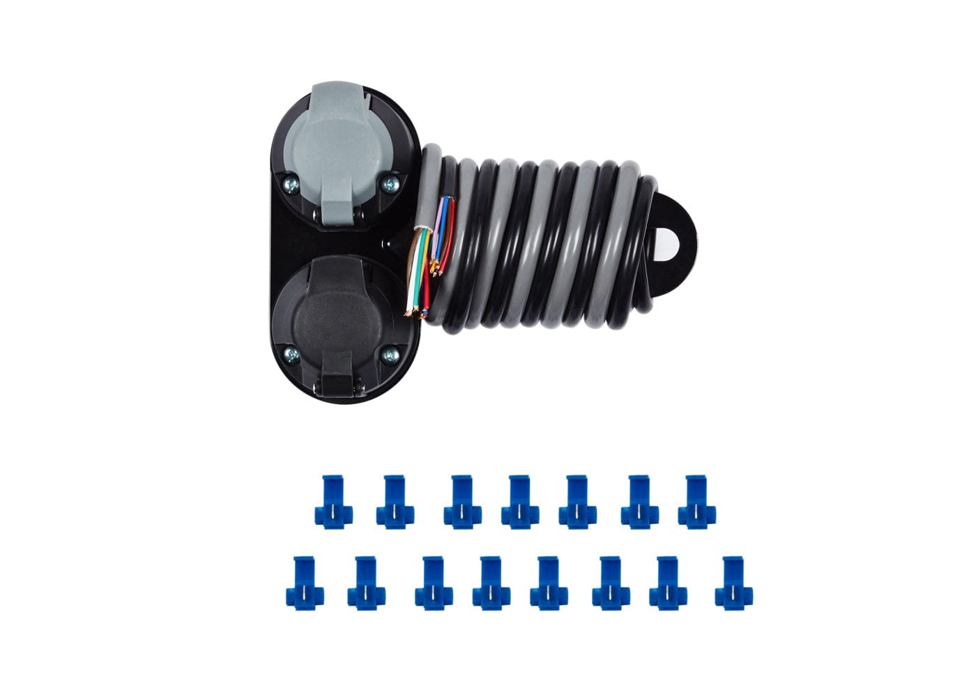 RING RSA490 12N/S 8-Core Double Socket Assembly (Inc. fog cut out)