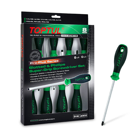 TOPTUL GFE0801 Screwdriver Set