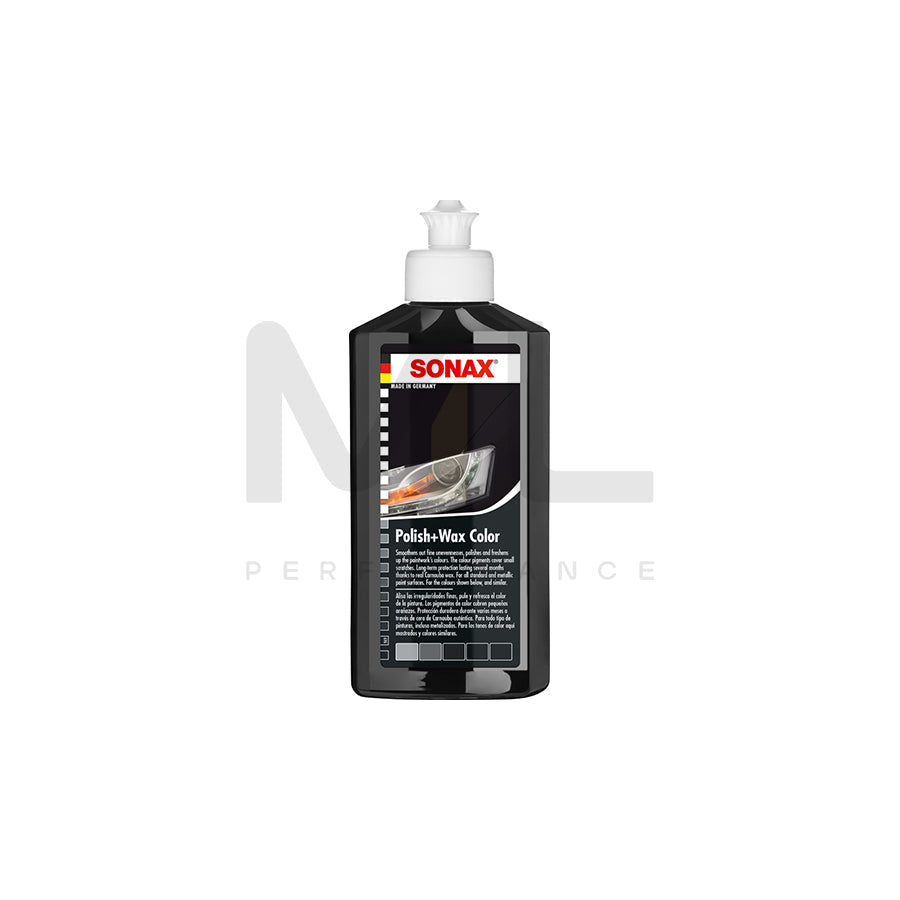 Sonax Polish + Wax COLOR Black 250ml