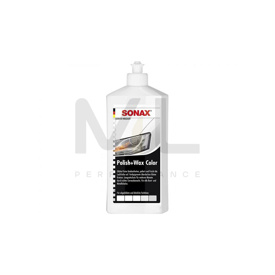 Sonax Polish + Wax COLOR White 500ml