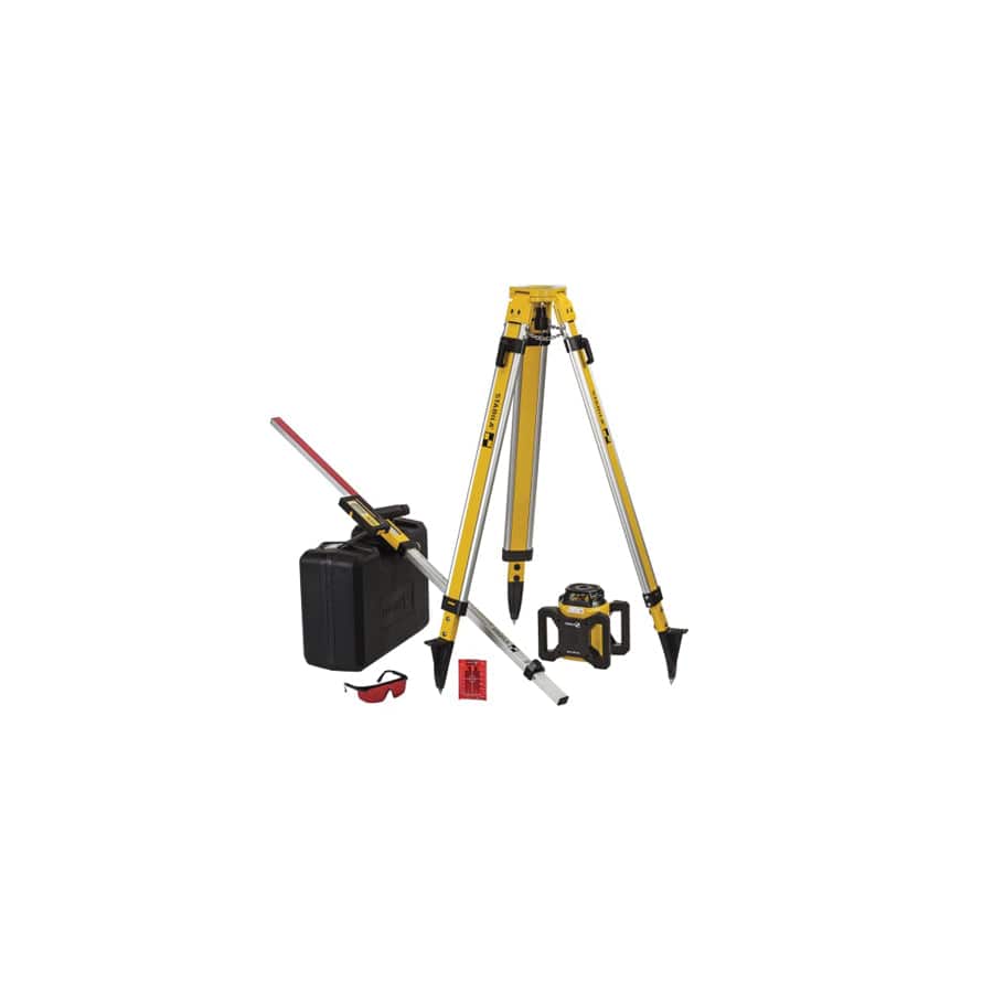 Stabila STBLAR160TS LAR 160 Rotation Laser Set, 7 Piece