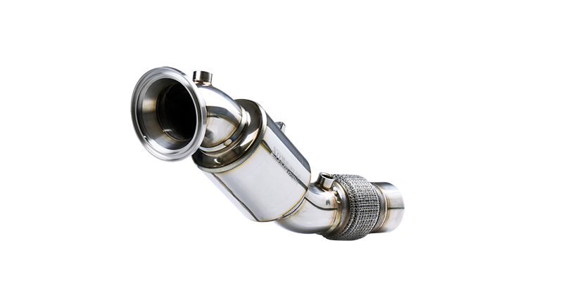 Stone Exhaust BMW B48 G02 G20 G30 G31 Eddy Catalytic Downpipe (Inc. 330i, 530i, X4 20i & X4 30i) | ML Performance US