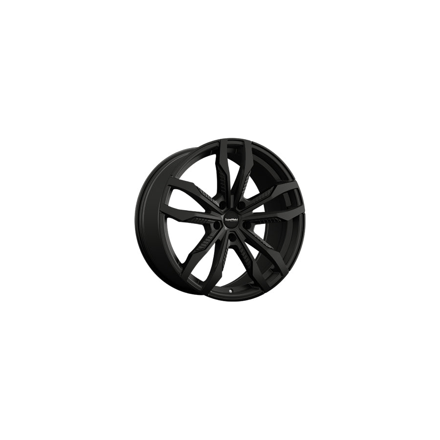 SuperMetal Fin 9x20 ET45 55212 Matt Black Wheel