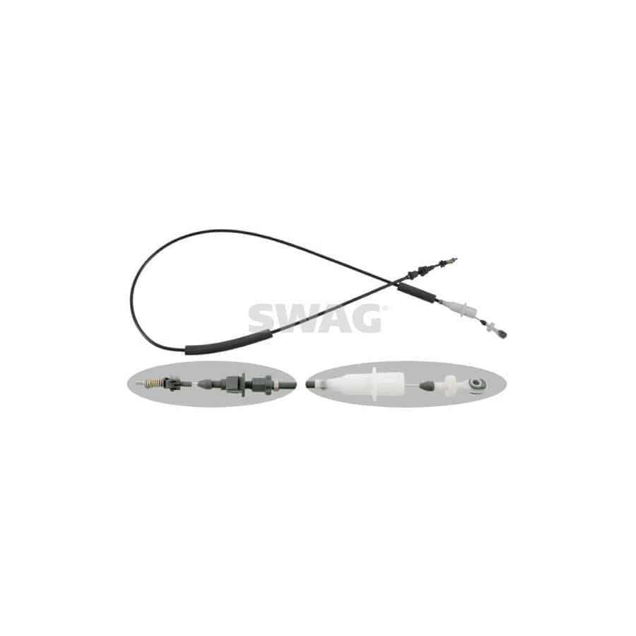SWAG 10 92 1385 Accelerator Cable for MERCEDES-BENZ T1 Bus