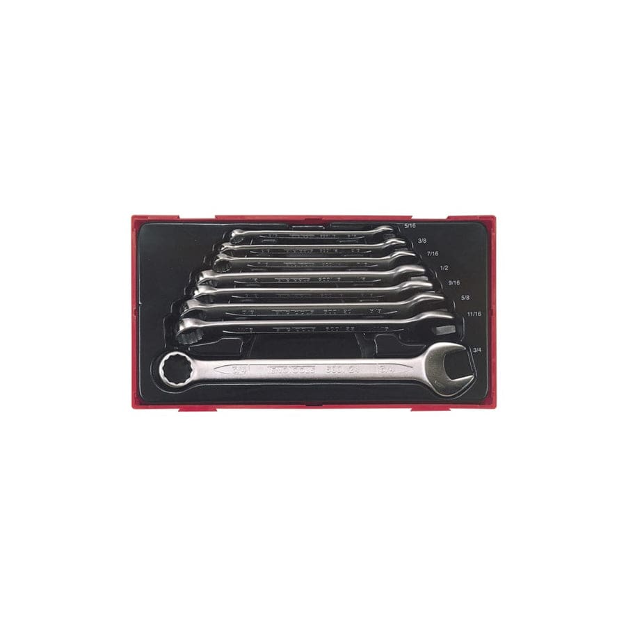 Teng TENTT3592 TT3592 A/F Combination Spanner Set, 8 Piece