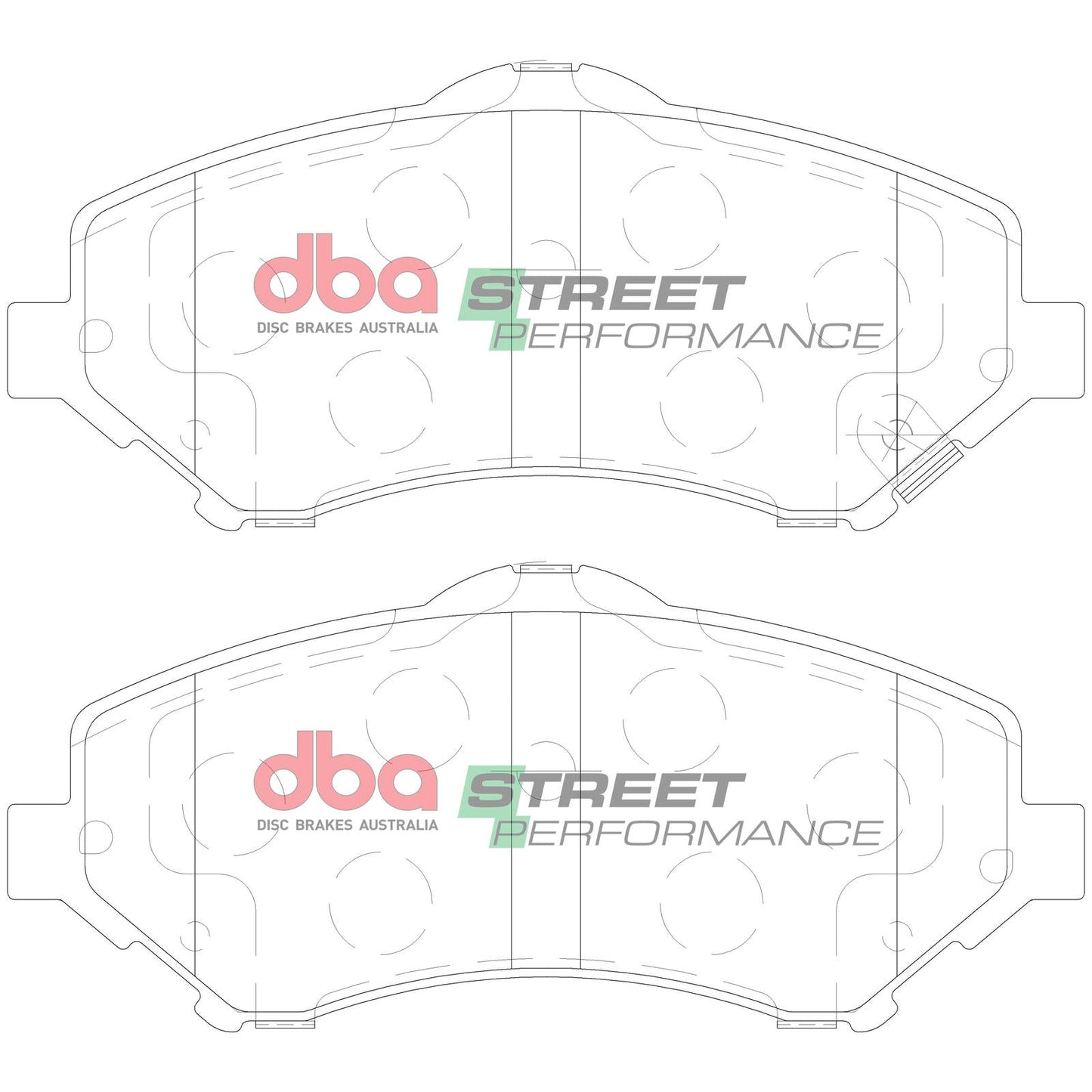 DBA DB2002SP High Performance Brake Pad Set