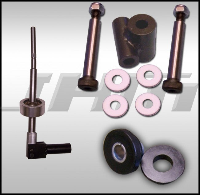 JHM Trio Package - Solid Shifter-Linkage and Bushing for 2002 - 2004 (5-Speed) B6 A4