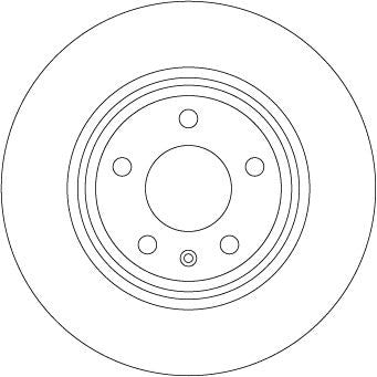 Trw DF6981S Brake Disc