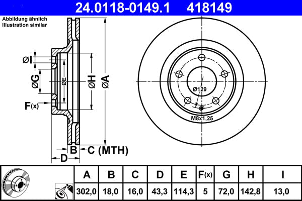 TRW MOTO PFK713 Disc Brake Pad Accessory Kit