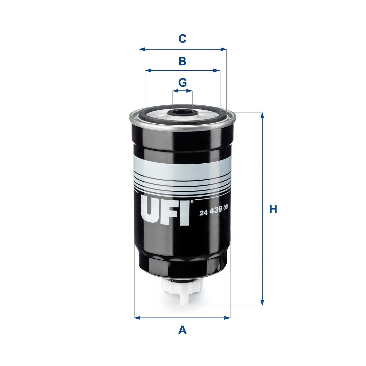UFI 24.439.00 Fuel Filter