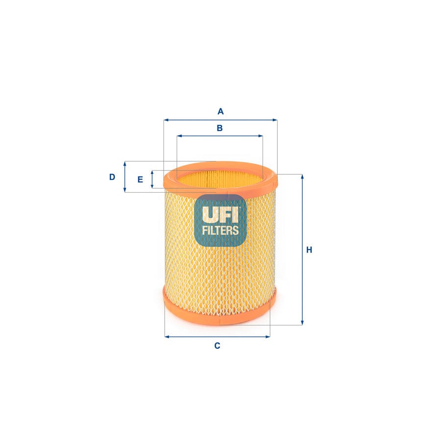 Ufi 27.196.00 Air Filter