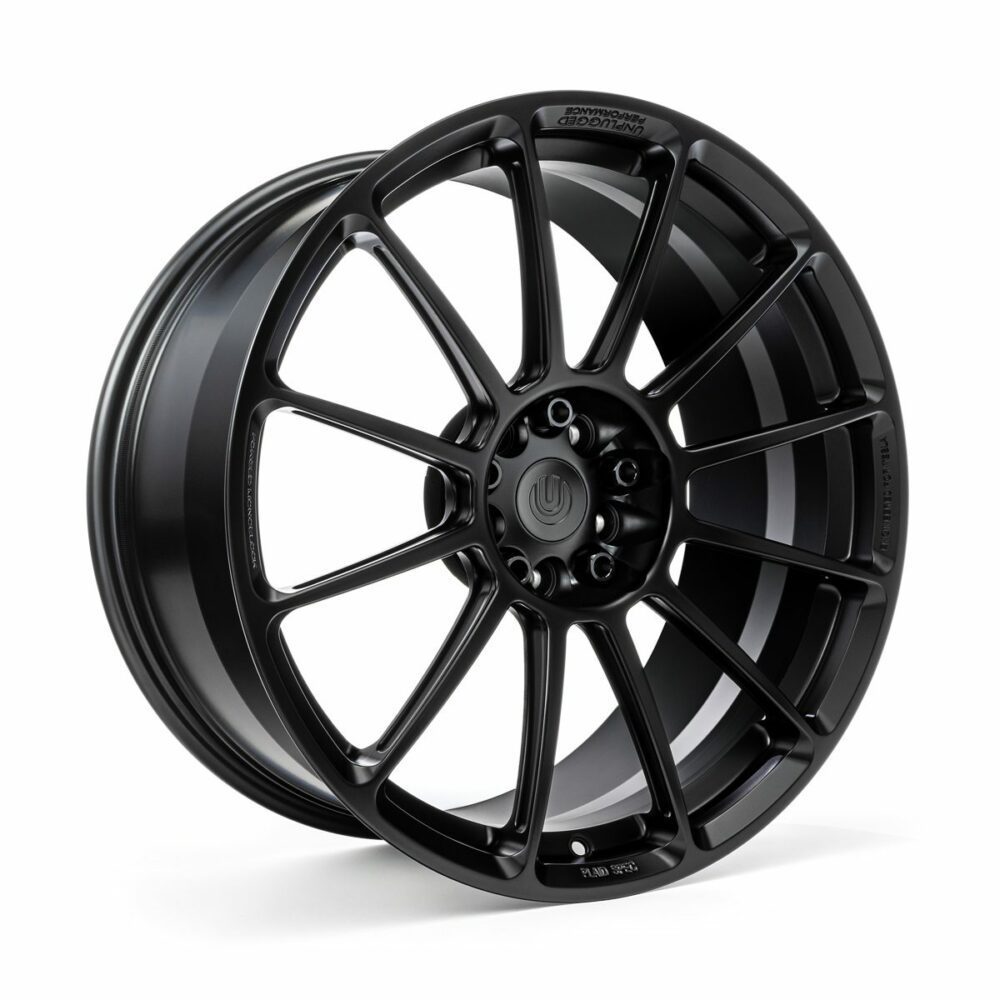 UNPLUGGED PERFORMANCE UP-UP03-120-028 SINGLE WHEEL UP-03, FORGED, 20X12+28 (S-APEX FITMENT), PLAID SPEC, SATIN BLACK FOR TESLA MODEL S2 / MODEL X2 2021