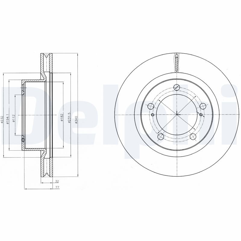 KNORR BY9225AT Pretensioning Cylinder