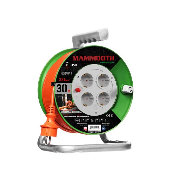 MAMMOOTH EXTDG5VVF3X1530M4F Power Extension Cord