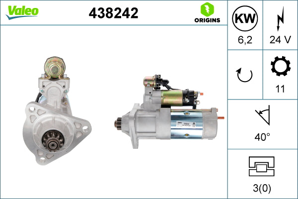 VALEO VAL438242 Starter