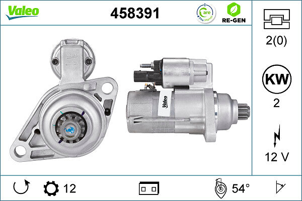 VALEO VAL458391 Starter