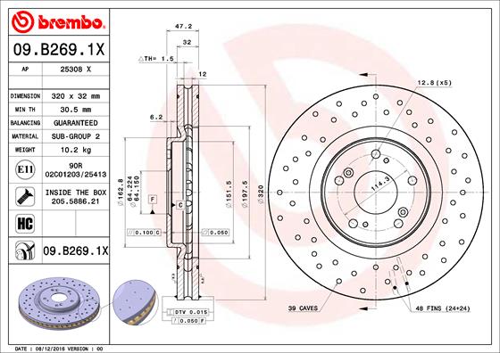 DELPHI LH7810 Brake Hose