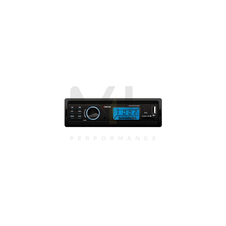 VORDON HT-165S Car stereo 1 DIN, 12V, MP3, WMA