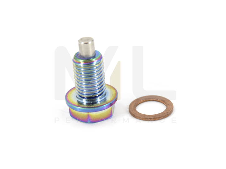 VTT BMW F & G Chassis Burnt Titanium Magnetic Oil Drain Plugs M12x1.5 - ML Performance US