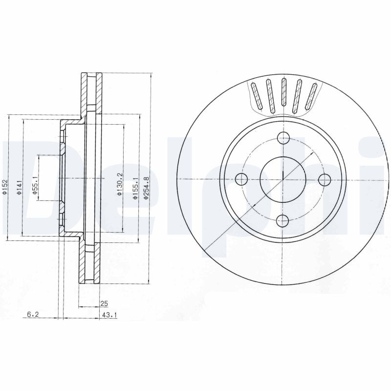 WABCO 9254611020 Pretensioning Cylinder