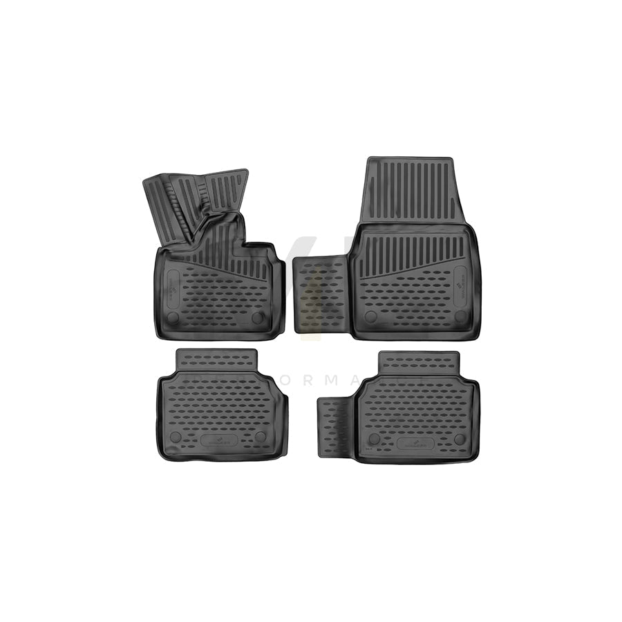 WALSER XTR 75024 Floor mat set Front and Rear