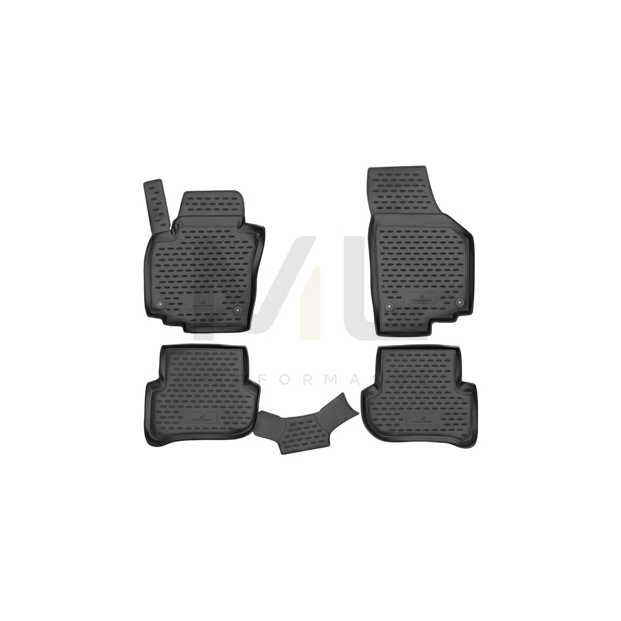 WALSER XTR 75053 Floor mat set Front and Rear