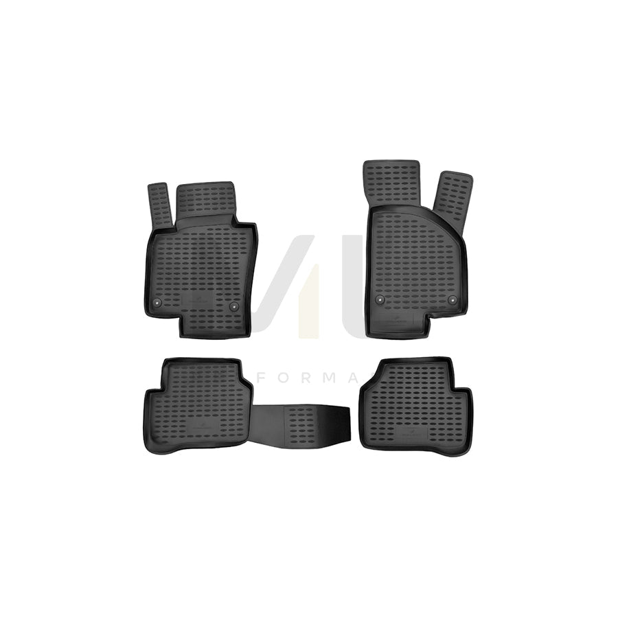 WALSER XTR 75069 Floor mat set Front and Rear
