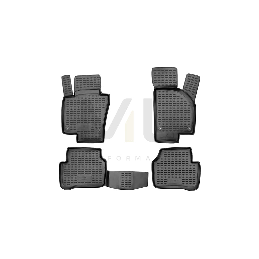 WALSER XTR 75074 Floor mat set Front and Rear
