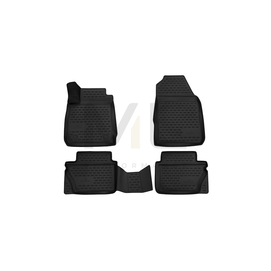 WALSER XTR 75092 Floor mat set Front and Rear