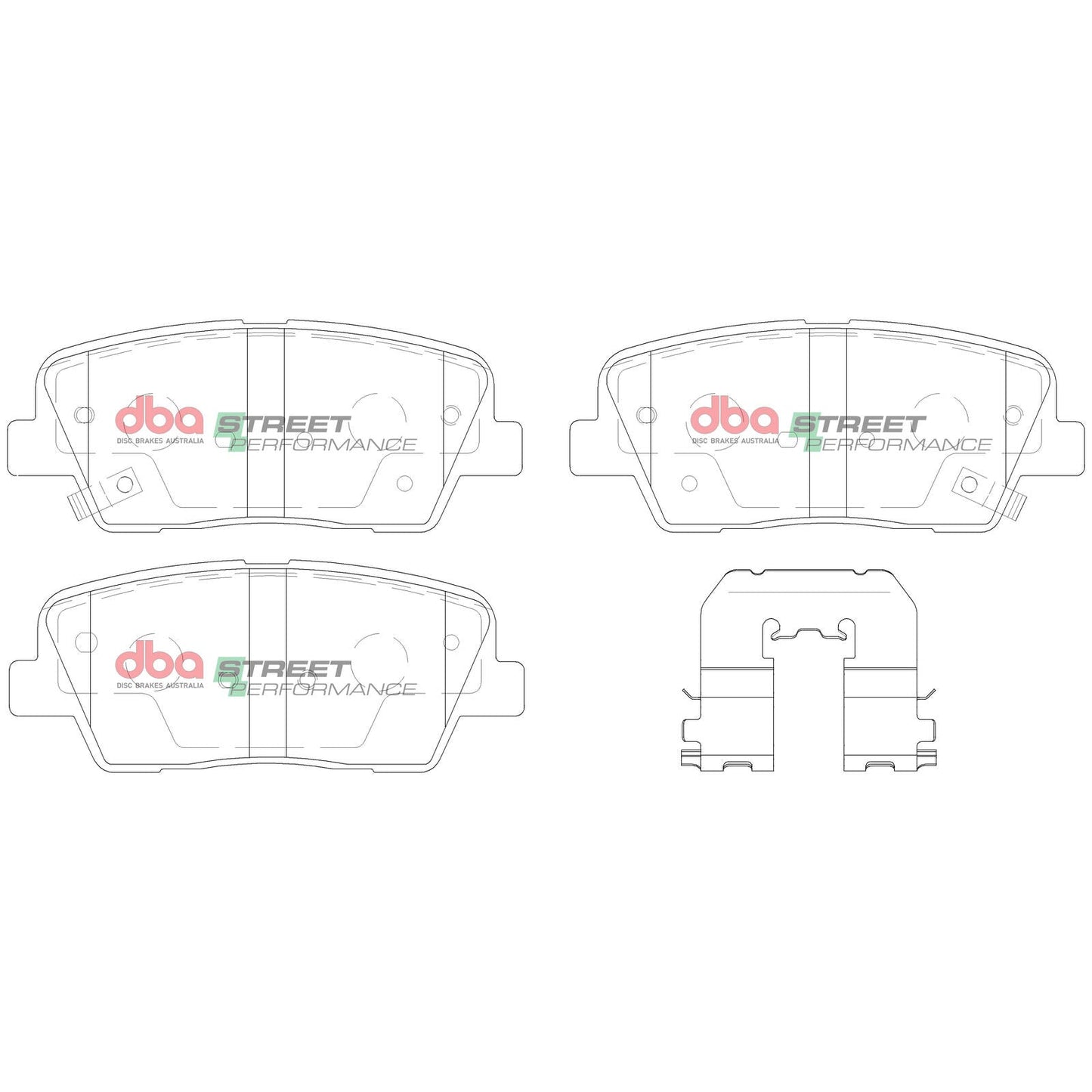 DBA DB2178SP High Performance Brake Pad Set