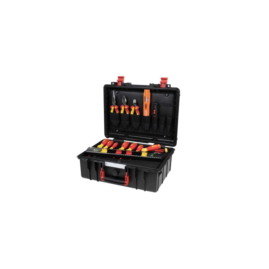 Wiha WHA45530 L electric Basic Tool Set, 18 Piece (inc. Case)