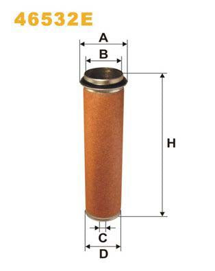 WIX Filters 46532E Secondary Air Filter