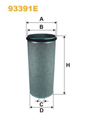 WIX Filters 93391E Secondary Air Filter